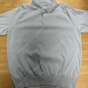 포터리 Short Sleeve Comfort Polo Knit Sax 3사이즈 판매합니다.