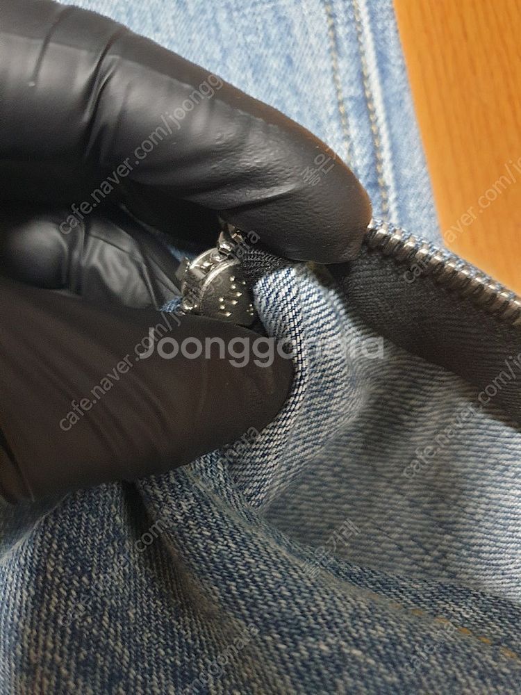 거의새상품급 / 피오갓 4TH 컬렉션 무파 지퍼 데님 ...--2
