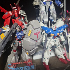로봇혼 gp01 gp02 데칼 전시품