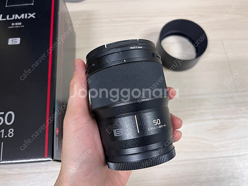 파나소닉 50mm f1.8 렌즈 팝니다.--1