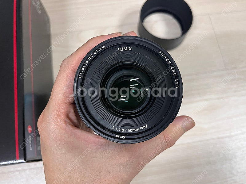 파나소닉 50mm f1.8 렌즈 팝니다.--2