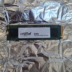 마이크론 NVMe SSD E100 1TB (PCIe 4.0 x4) 2280 벌크 미사용 6.5만