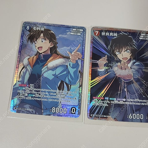 명탐정코난 tcg 카드 SR 카드 모리 란 세라 마스미