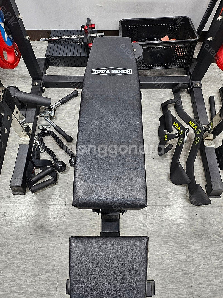 cnk 4000 미니랙 벤치 원판 등 다드립니다! 홈짐...--2