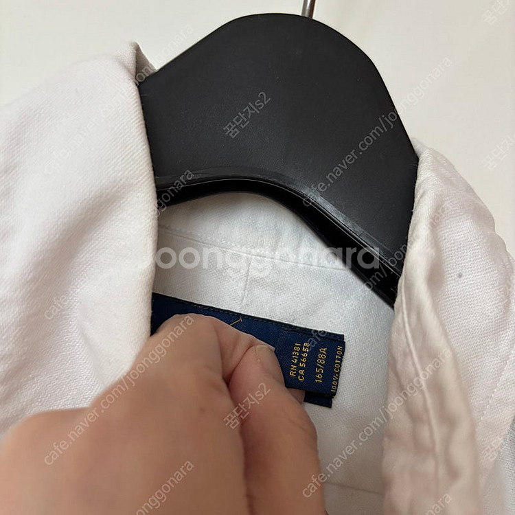 폴로 클래식핏 여성 멀티포니 옥스포드 셔츠 올드머니룩 ...--7