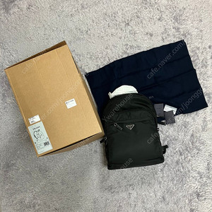 프라다 2vz048 리나일론 백팩 블랙