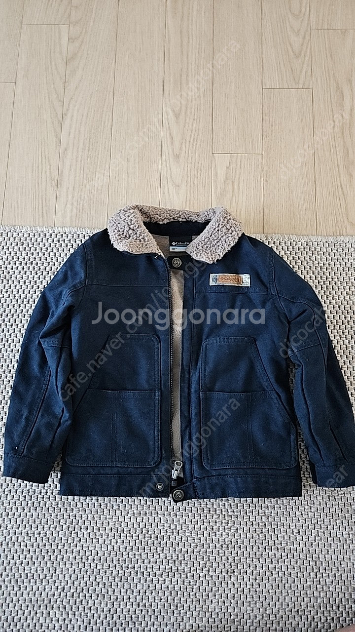 아동 콜롬비아 롱테일 셰르파 자켓 XS--0