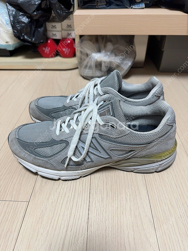 [W290] 뉴발란스 990v4 그레이--1