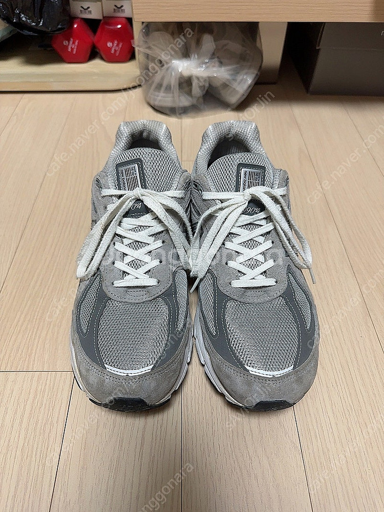 [W290] 뉴발란스 990v4 그레이--2