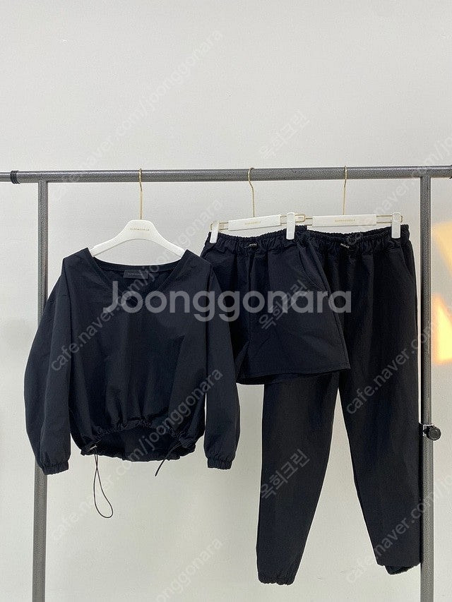 마드모아젤 에린 아노락 조거 쇼츠 3종 세트--0