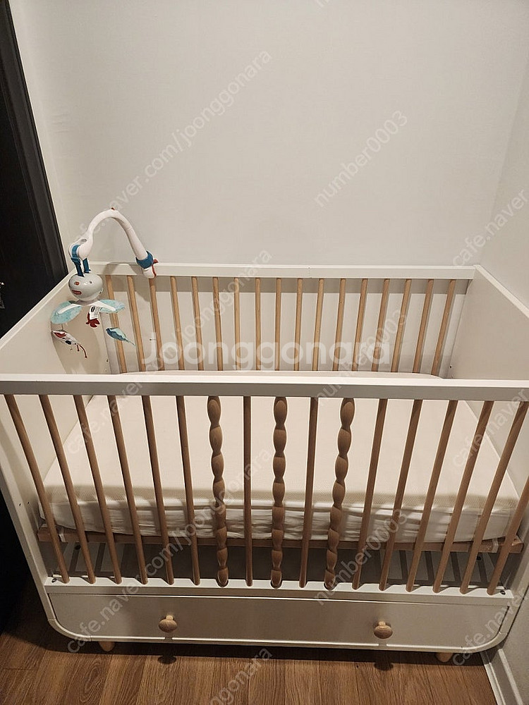 이케아 아기침대 뮐라,신생아용품,신생아 침대,원목 아기...--0