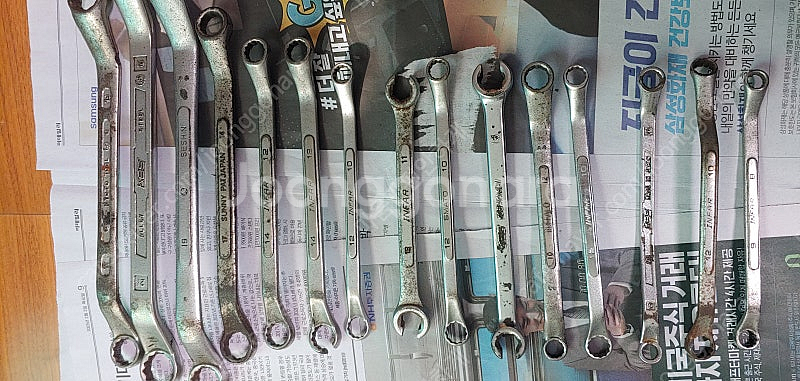[폐업정리] 굴절옵셋렌치 15개 일괄 엄청 싸게 팝니다...--0