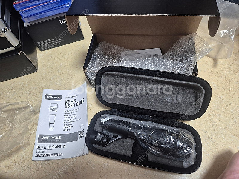 Shure KSM8 마이크 80만원에 팝니다--0