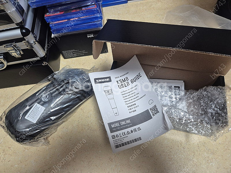 Shure KSM8 마이크 80만원에 팝니다--1