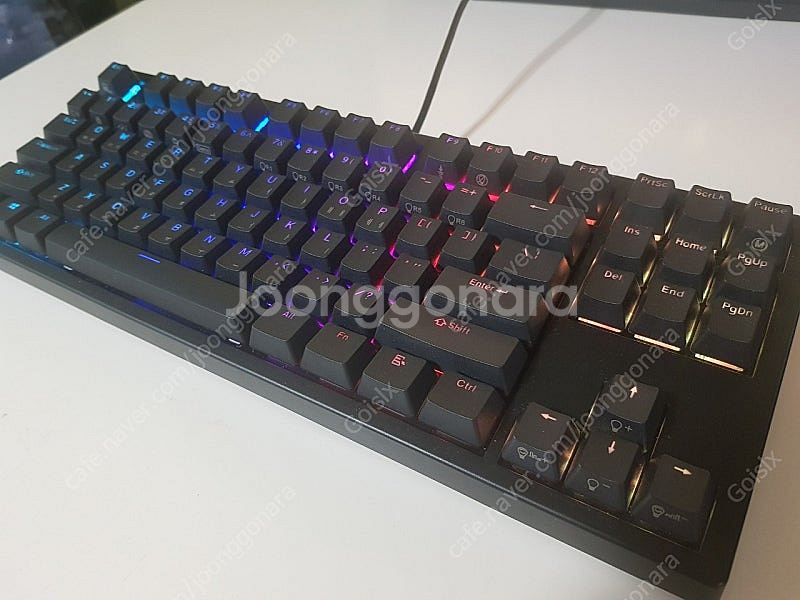 COX 콕스 엔데버 무접점 텐키리스 키보드 35g 블랙--0