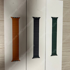 애플워치 40, 41mm M/L 마그네틱 링크 정품 가죽스트랩 판매합니다
