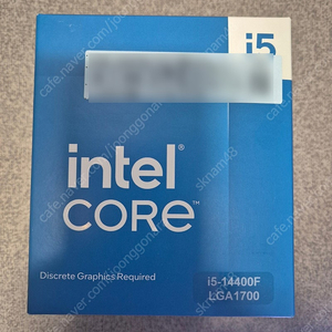 인텔 i5-14400f 미개봉 팝니다.