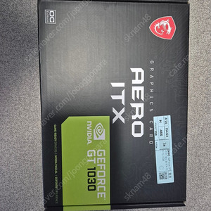 msi gt1030 aero itx 미개봉 팝니다.