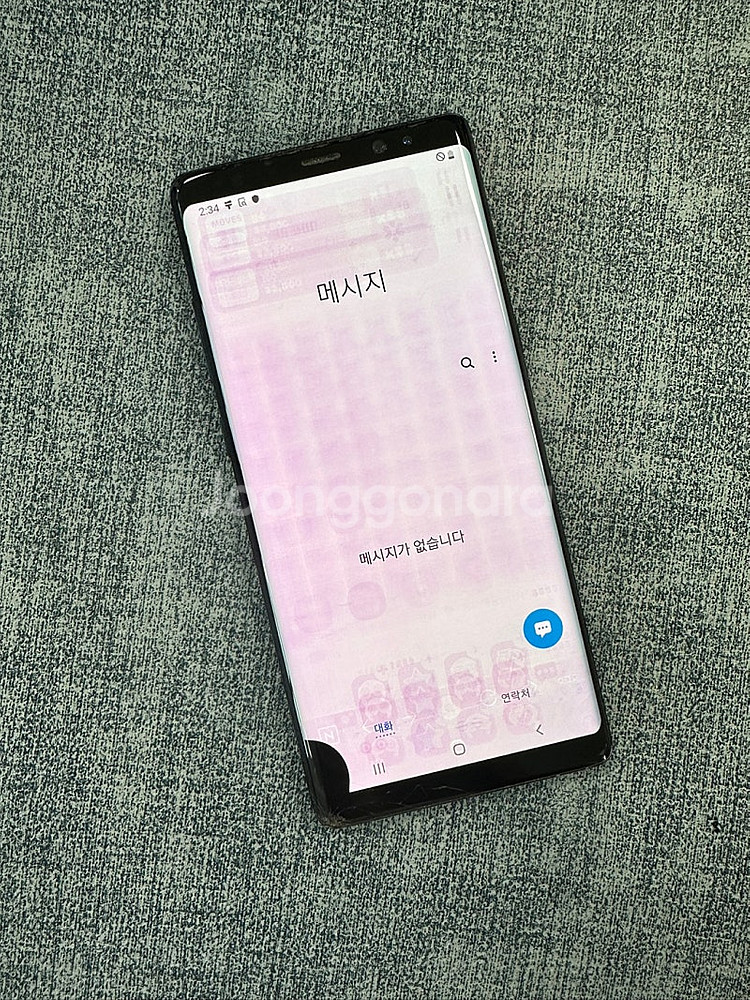 갤럭시노트8 64G 블랙 액정미세파손 기능정상 게임용 ...--4
