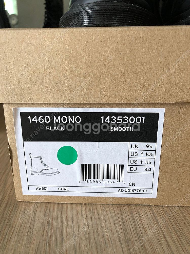 닥터마틴 1460 MONO BLACK 14353001 ...--0