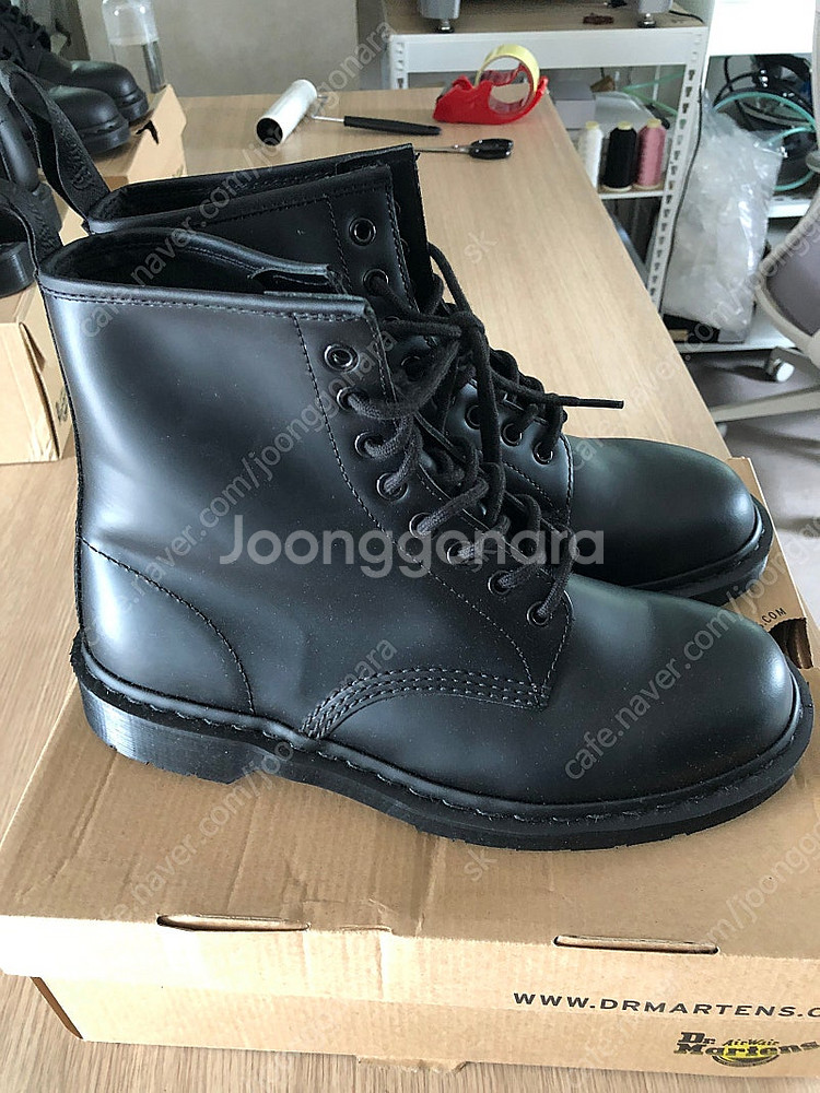 닥터마틴 1460 MONO BLACK 14353001 ...--8