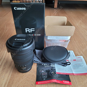 캐논 RF15-35mm f2.8 L 광각렌즈 판매합니다.
