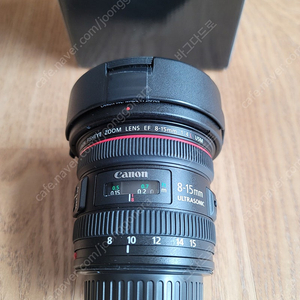 캐논 EF 8-15mm f4 L 렌즈(광복이) 판매합니다.