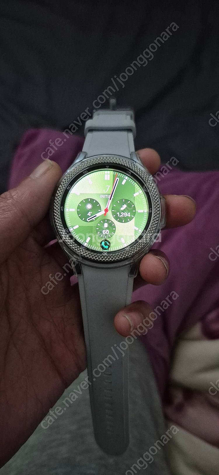 갤럭시 워치4 클래식 46mm 실버 lte--0