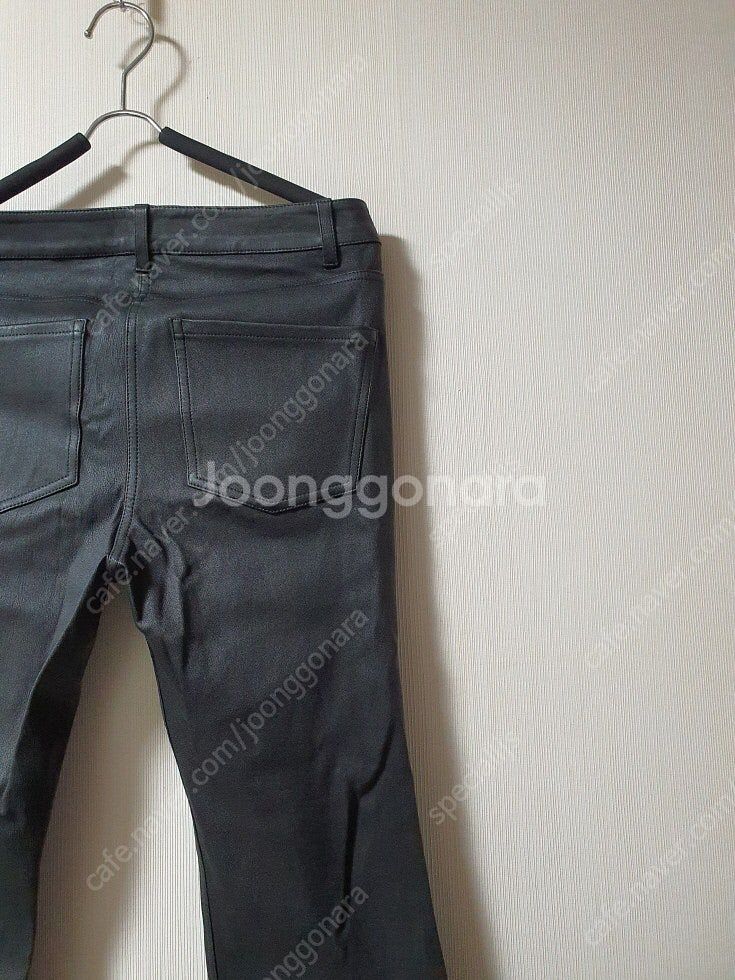 띠어리 theory 램스킨 세미 부츠컷 팬츠 4 사이즈...--9
