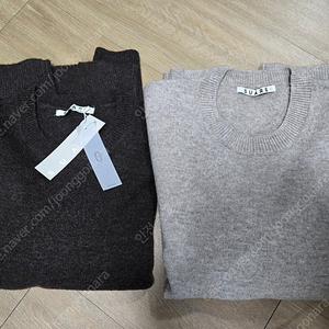 [가격 다운] 수아레 [with 김무열] 데일리 라운드 니트