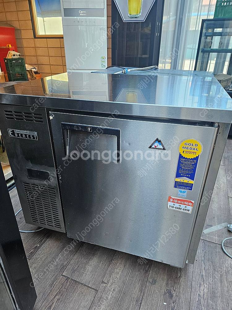 [부성 냉장고] 간냉식 테이블 냉장고 900 팝니다.--1