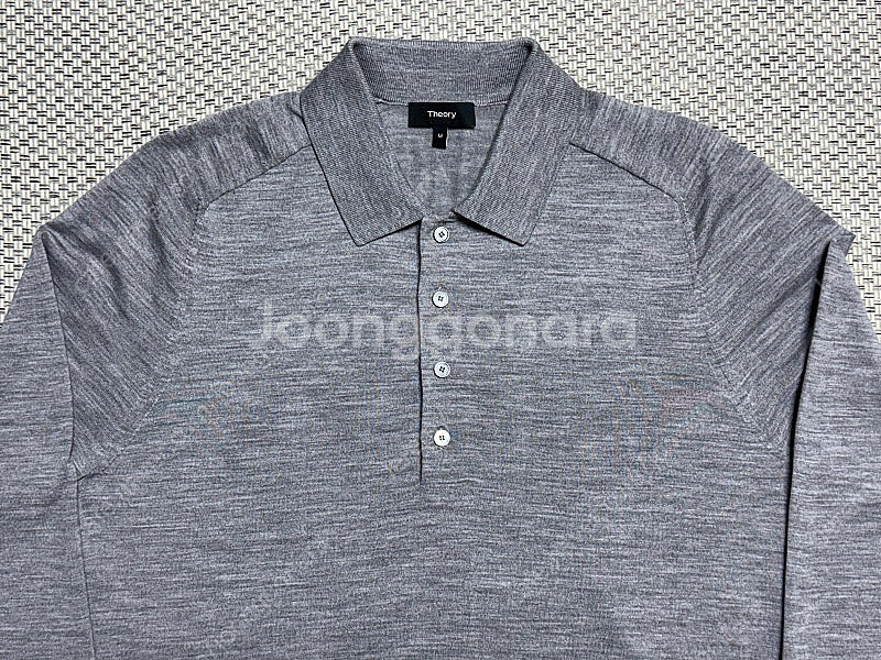 [M] 띠어리 긴팔 폴로 택만뗀 새상품--2