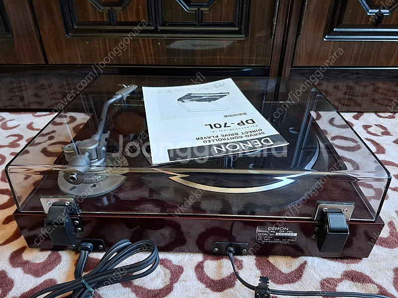 데논민트급 명기턴테이블 DP~70L--3