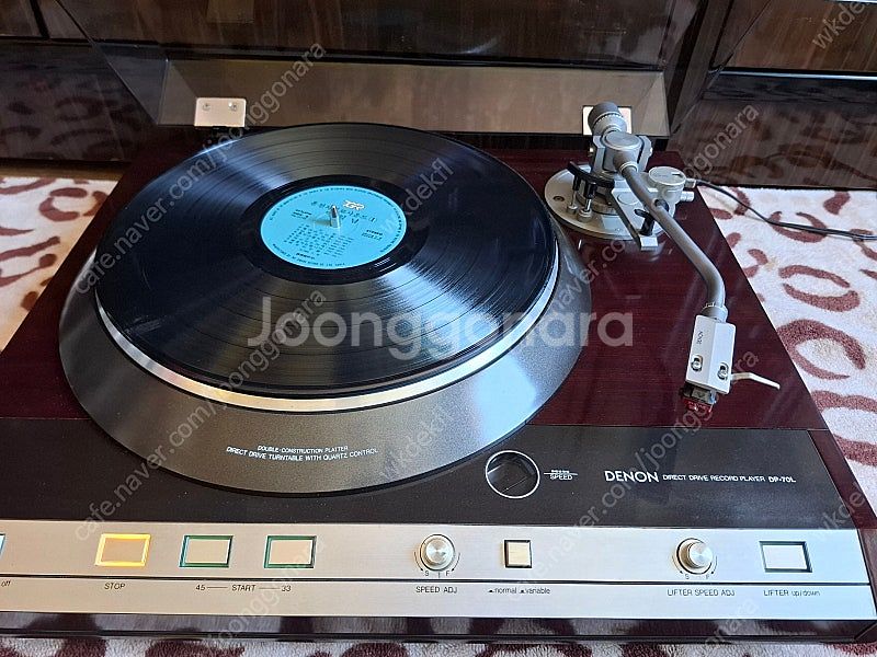 데논민트급 명기턴테이블 DP~70L--7