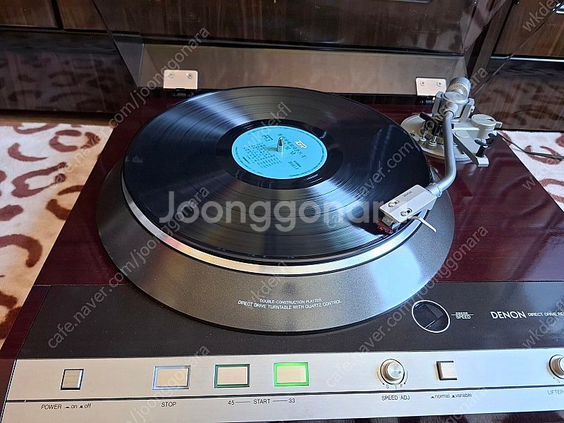 데논민트급 명기턴테이블 DP~70L--9