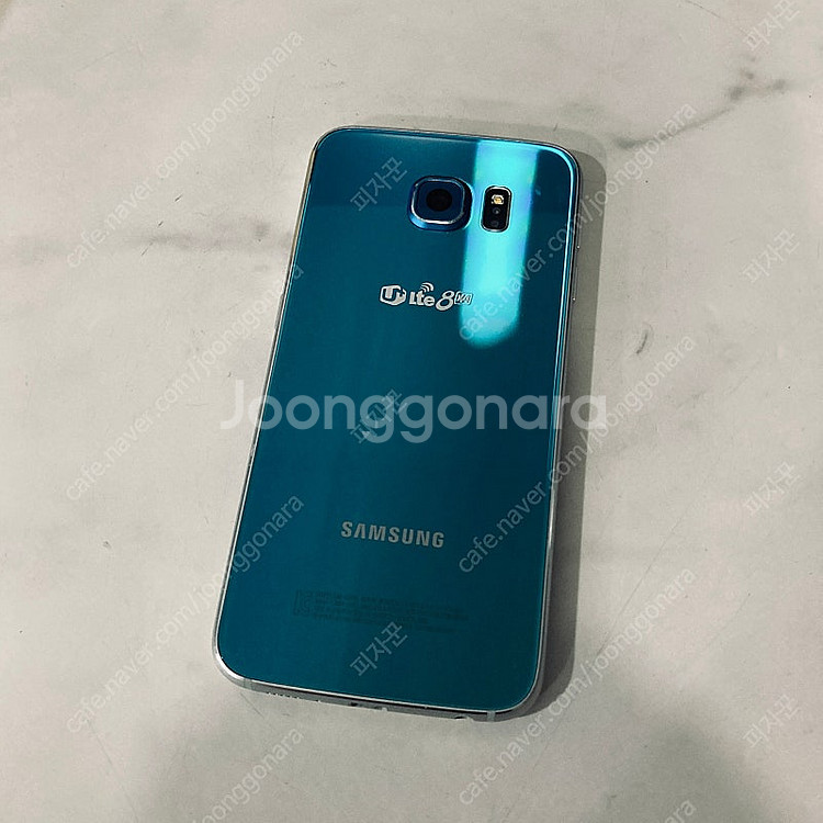갤럭시 S6 블루 액정S급 완전깨끗! 2만2천원 판매합...--0