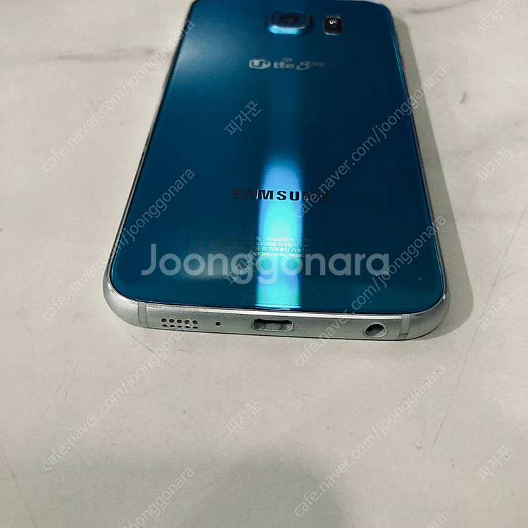갤럭시 S6 블루 액정S급 완전깨끗! 2만2천원 판매합...--2