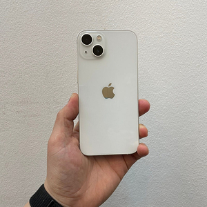 아이폰13 화이트 256GB 상태좋은중고40만팝니다.
