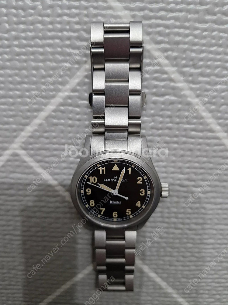해밀턴 카키필드 쿼츠 38mm 브레이슬릿, 25년 3월...--2