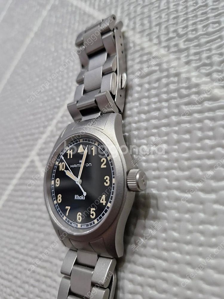 해밀턴 카키필드 쿼츠 38mm 브레이슬릿, 25년 3월...--3
