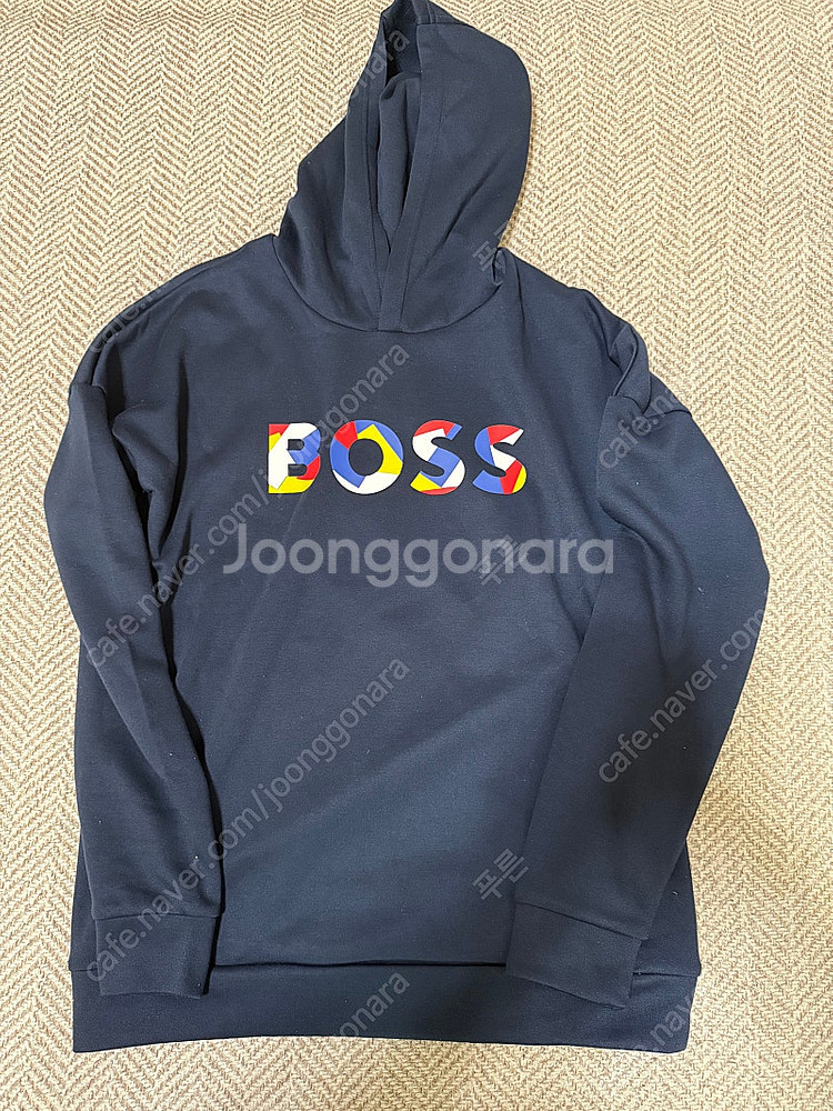 스톤아일랜드주니어 짚업스웻 셔츠, 블랙 맨투맨, 휴고보...--7
