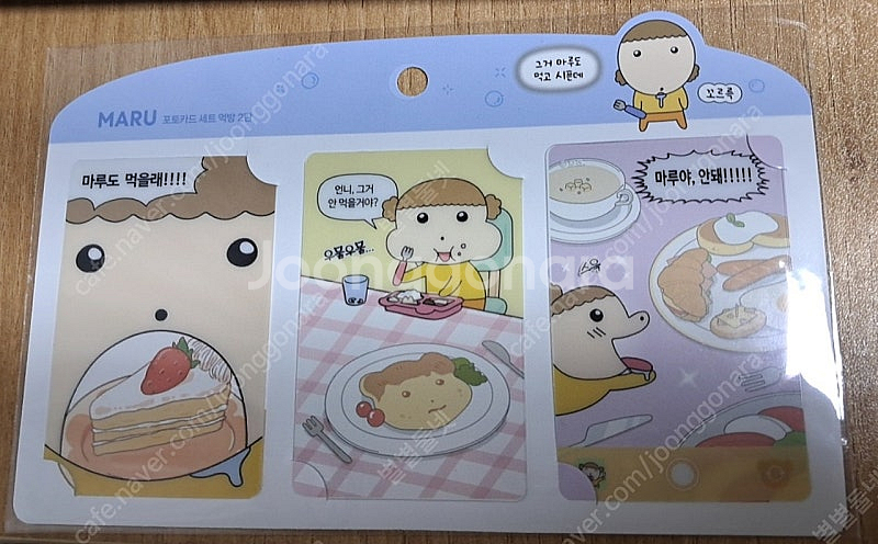 마루는강쥐 기적의 별 팝업 포토카드 투명포카 세트--3
