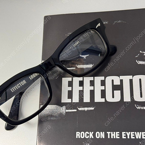 이펙터 EFFECTOR 일본 볼드 뿔테 안경 0002