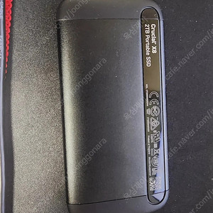 외장 SSD 2TB 마이크론 Crucial X8 팝니다