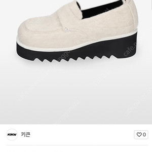 키큰 Trigger Platform Loafers(Ivory) 플랫폼 로퍼250