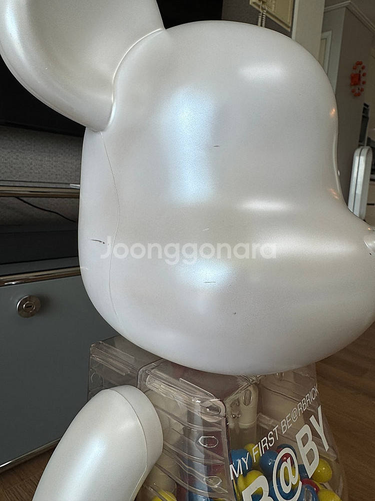 [마이퍼스트 베어브릭 1000% 펄화이트 | 메디콤토이...--2