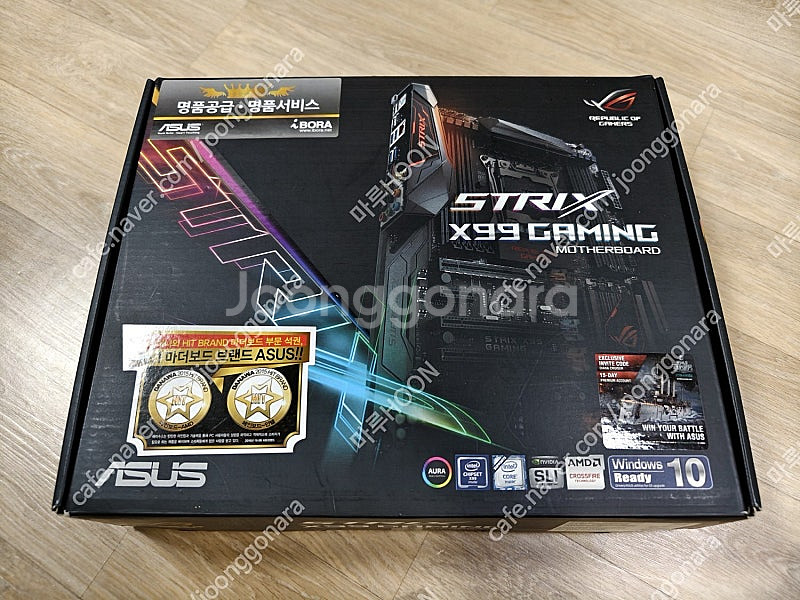 에이수스 Asus X99 Strix 게이밍 + E5-2...--3