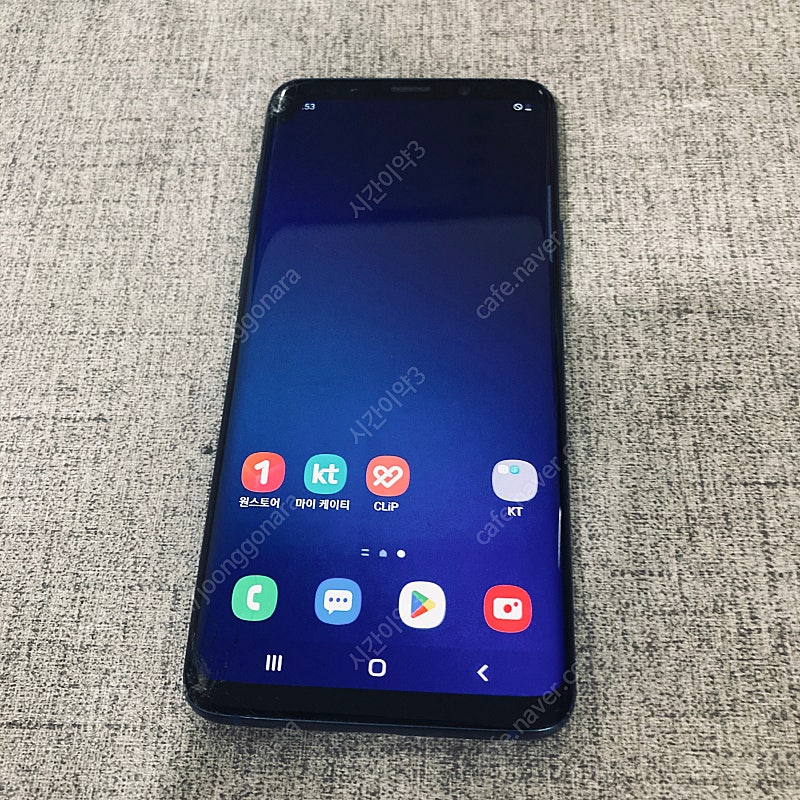 갤럭시 S9플러스+ 블루 64G 4만5천원 판매합니다!...--0