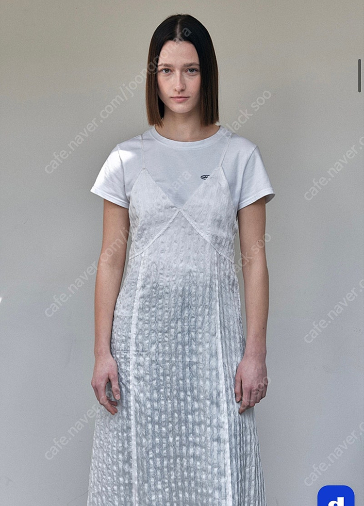 오더먼트 바이 보카바카 자가드 레이어드 원피스 판매합니다. 이미지