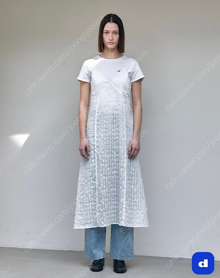 오더먼트 바이 보카바카 자가드 레이어드 원피스 판매합니다. 이미지